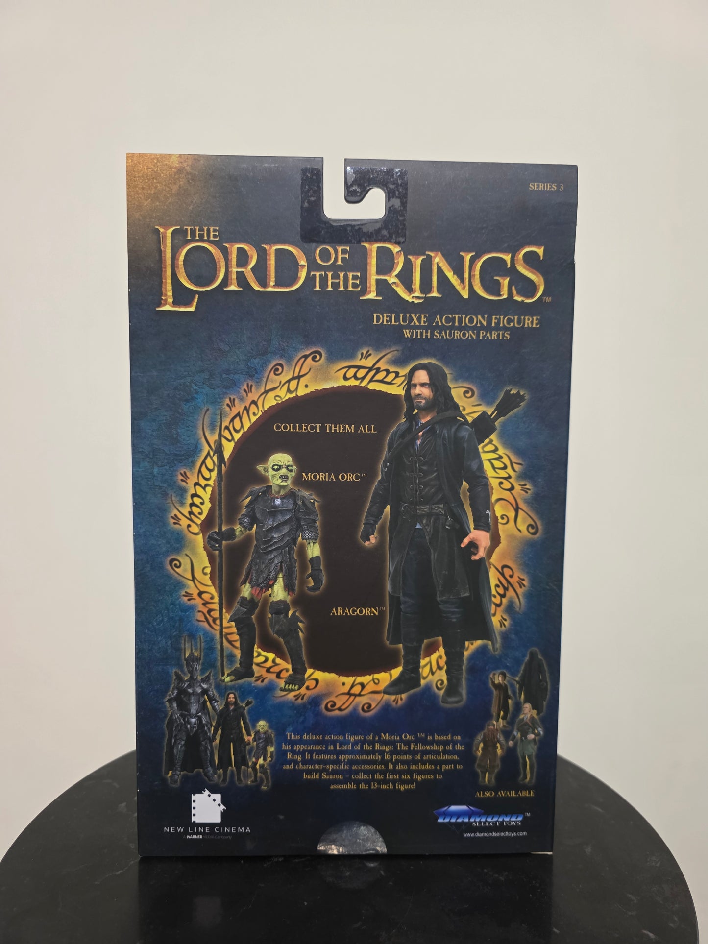 Orco Moria Il Signore degli Anelli Action Figure - Diamond Select