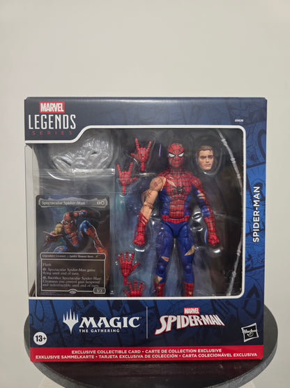 Hasbro Marvel Legends – Spider-Man con Carta Esclusiva Magic The Gathering