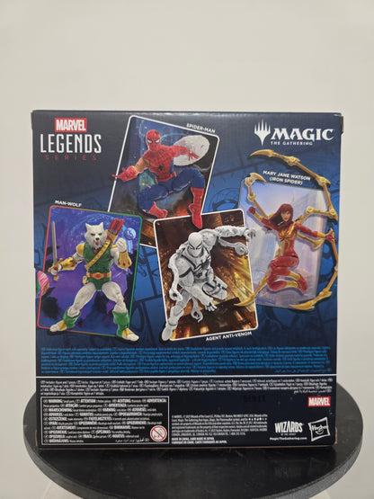 Hasbro Marvel Legends – Spider-Man Man Wolf con Carta Esclusiva Magic The Gathering