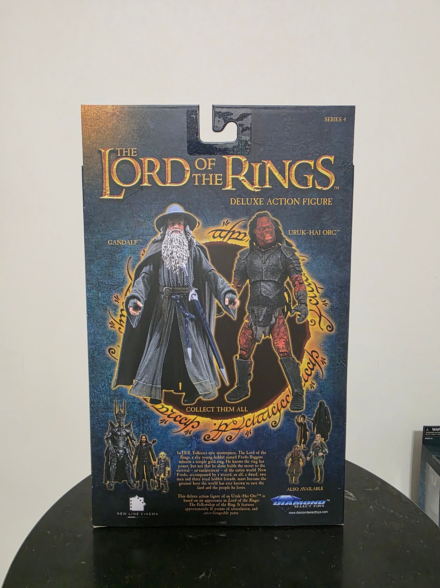 Uruk-hai Il Signore degli Anelli Action Figure - Diamond Select