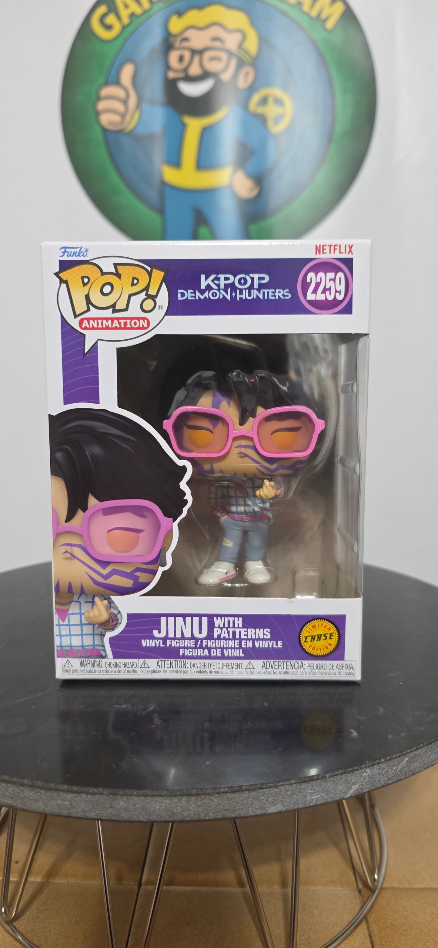 Funko Pop Kpop Demon Hunters Jinu – (5 + 1 Chase)