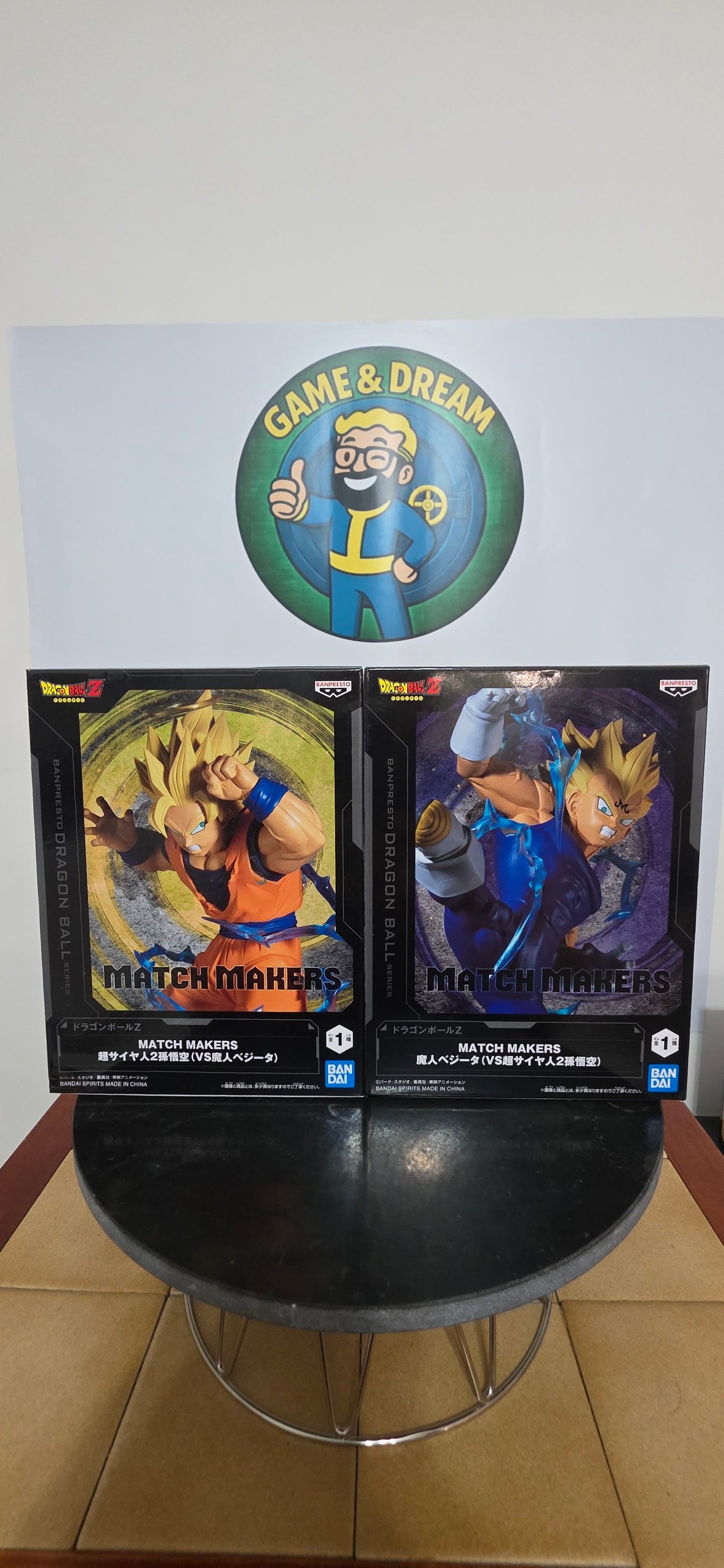 Goku Vs Majin Vegeta Match Makers Set - Dragon Ball Banpresto