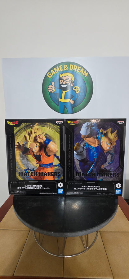 Goku Vs Majin Vegeta Match Makers Set - Dragon Ball Banpresto