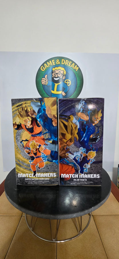 Goku Vs Majin Vegeta Match Makers Set - Dragon Ball Banpresto