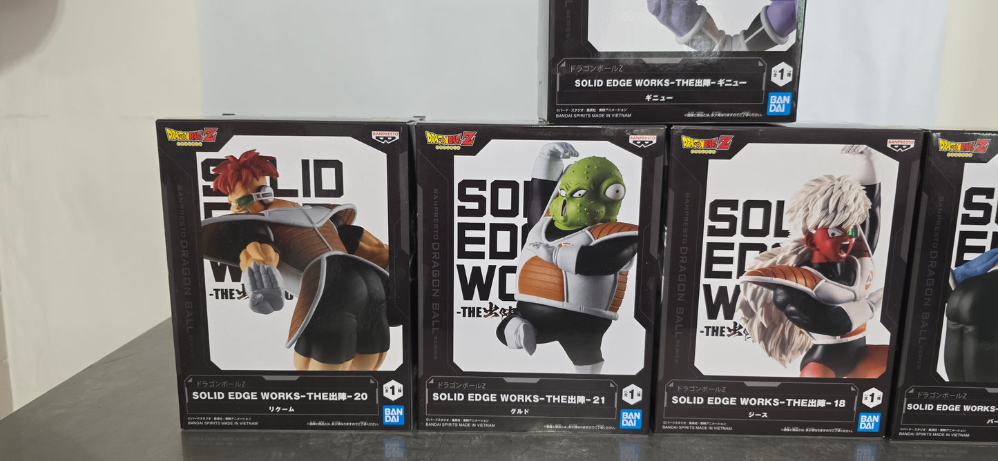 Set 5 Figure Squadra Ginyu – Solid Edge Works Banpresto Dragon Ball