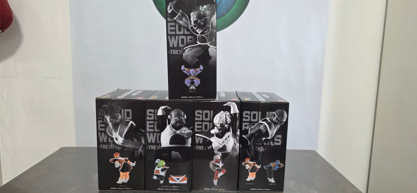 Set 5 Figure Squadra Ginyu – Solid Edge Works Banpresto Dragon Ball