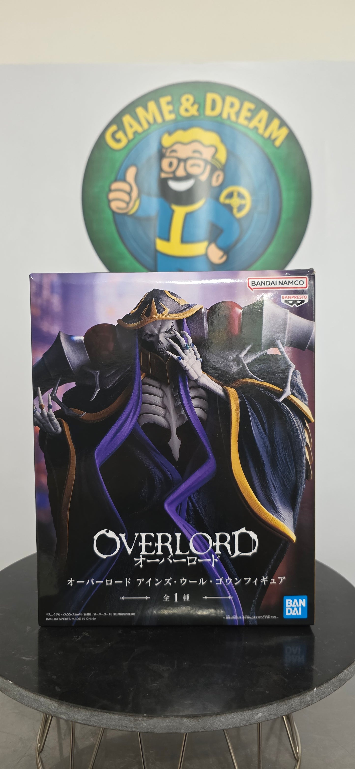 Ainz Ooal Gown Figure - Overlord Banpresto