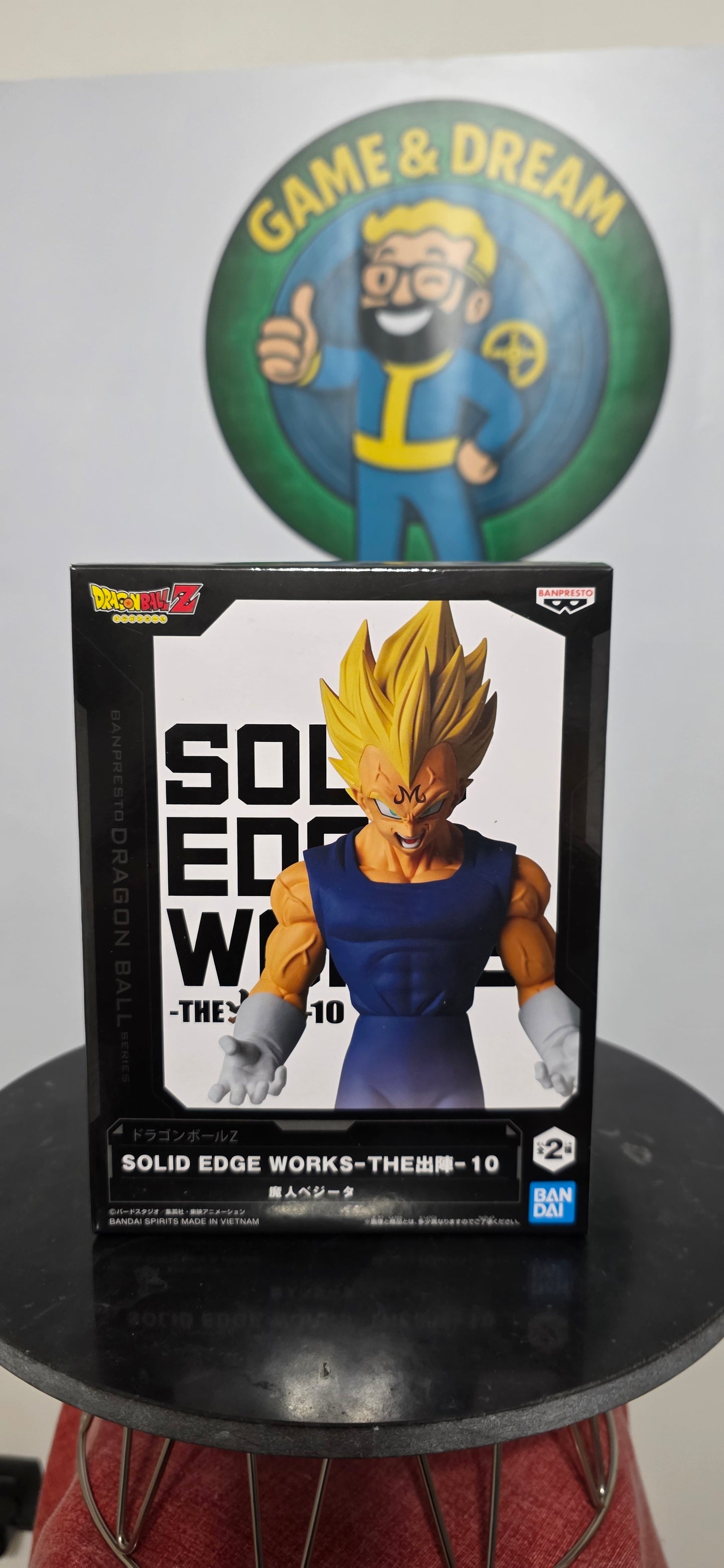 Majin Vegeta Solid Edge Works - Dragon Ball Banpresto