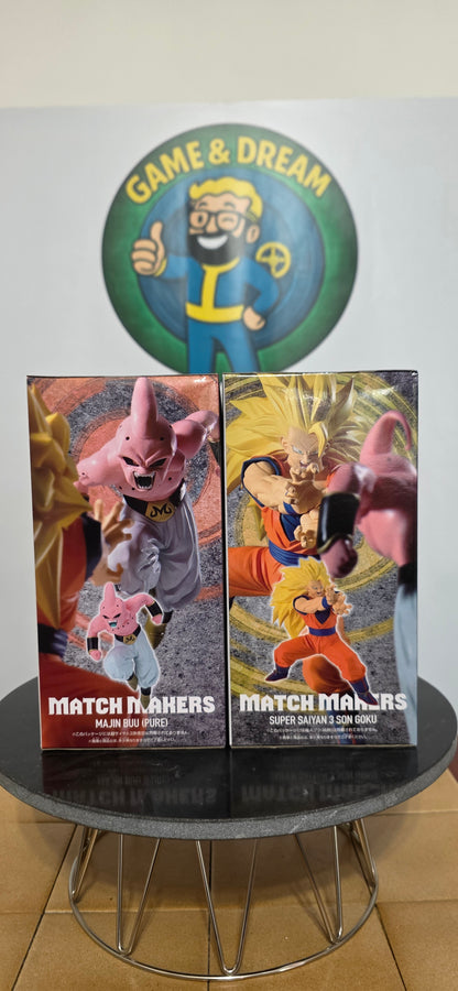 Goku Super Saiyan 3 Vs Kid Buu Match Makers Set - Dragon Ball Banpresto