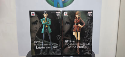 Lupin III e Fujiko DXF Stylish Figure Vol.1 Set - Banpresto