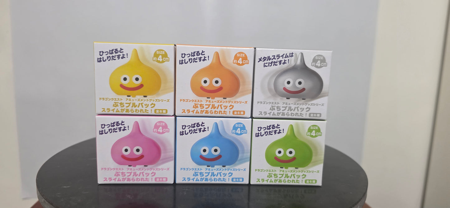 Dragon Quest Slime Puch Pull Back Full Set - Square Enix