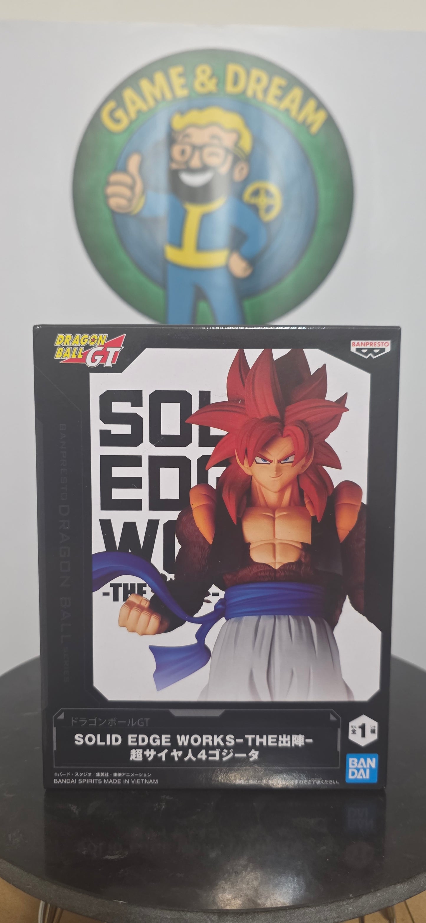 Gogeta Super Saiyan 4 Solid Edge Works - Dragon Ball Banpresto
