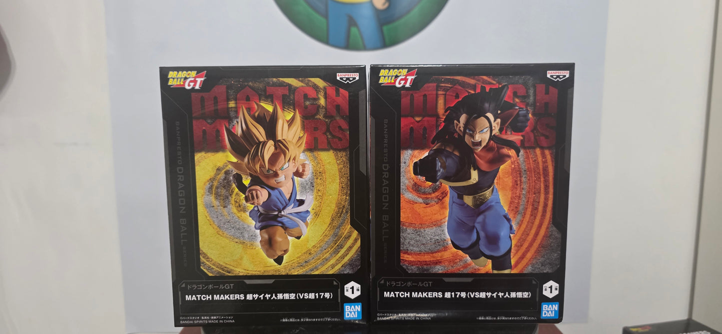 Goku Vs Super c 17 Match Makers Set - Dragon Ball Banpresto