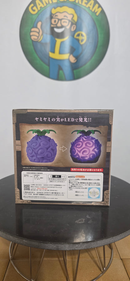 Yami Yami no Mi (Frutto Buio Buio) Figure Room Light Teach - One Piece Banpresto Devil Fruit