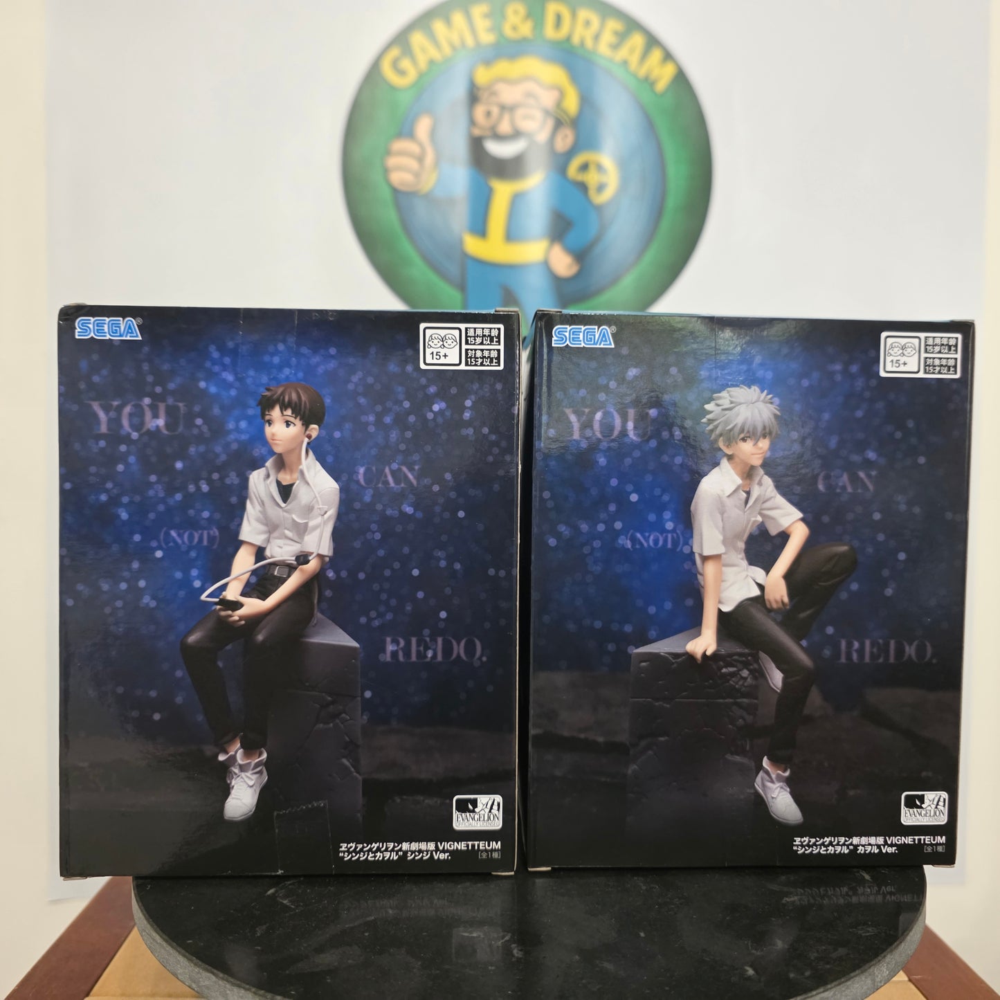 Shinji Ikari e Kaworu Nagisa Set Evangelion - Sega Figure