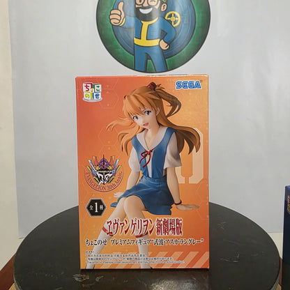 Asuka Langley Rebuild of Evangelion Chokonose - Sega Figure