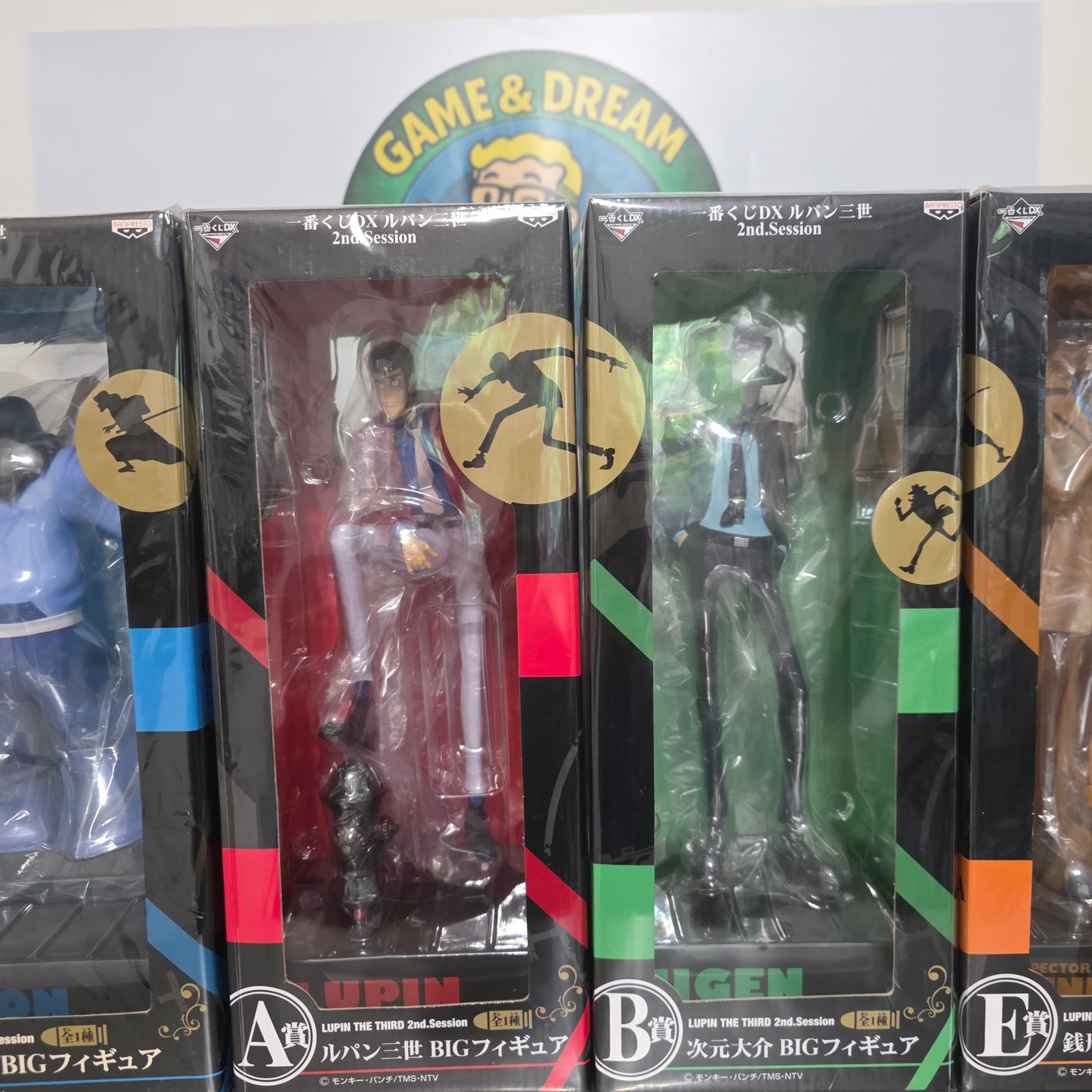 Lupin III Ichiban Kuji Set Completo - Banpresto
