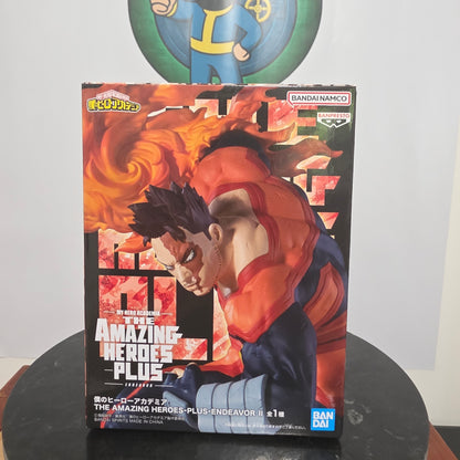 Endeavor II The Amazing Hero Plus My Hero Academia Banpresto Figure Hero No 2