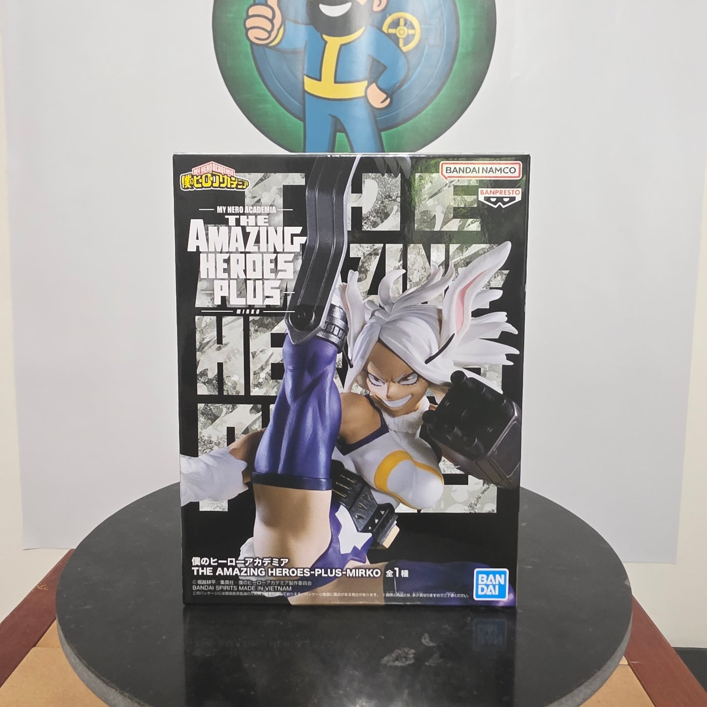Mirko The Amazing Hero Plus My Hero Academia Banpresto Figure Rabbit Hero