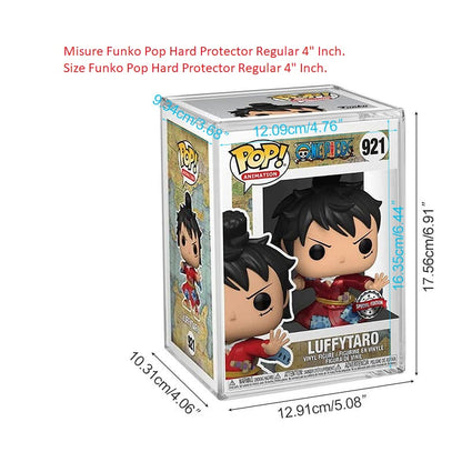 Funko Pop Hard Protector Regular – Custodia Rigida Trasparente per Funko Pop 4” con Chiusura Magnetica