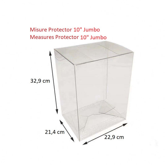 Funko Pop Soft Protector 10" – Custodia Protettiva Trasparente per Funko Pop 10” Jumbo