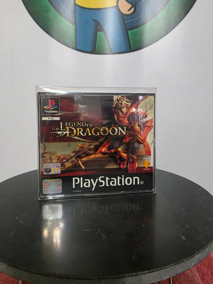 Playstation 1 Big Box Soft Protector – Custodia Protettiva Trasparente per Gioco Ps 1 Big Box