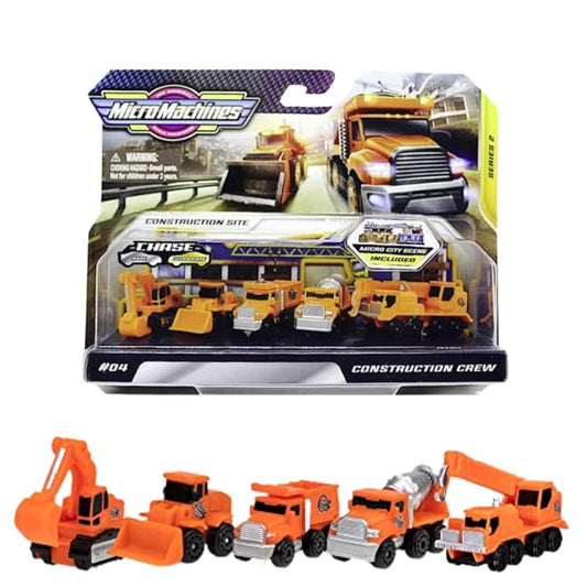 Micro Machines – Construction Crew Set #4 Serie 2