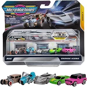 Micro Machines – Garage Icons 6 – Chase (1/5) – Rara Argento / Ultra Rara Oro