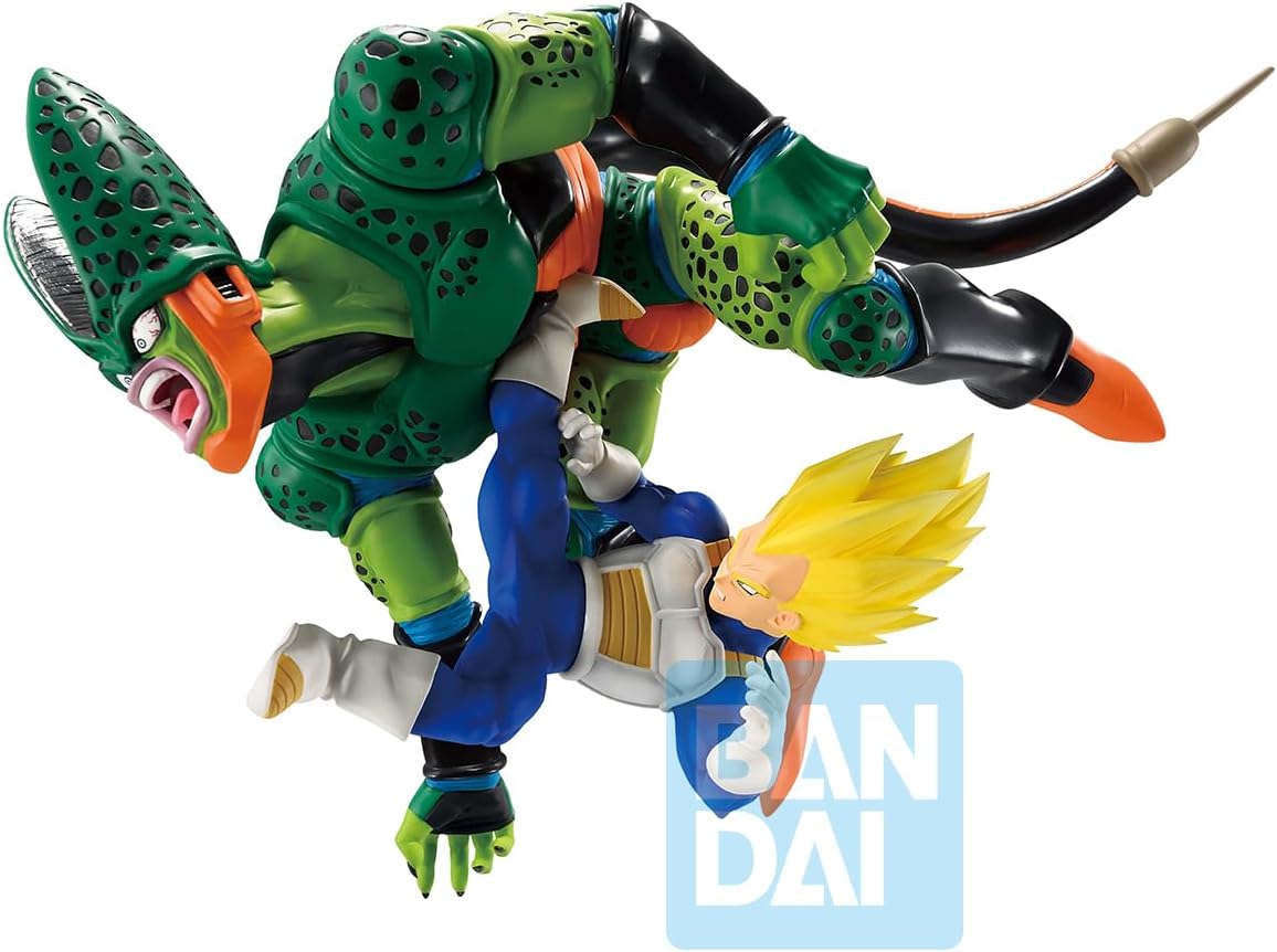 Vegeta Super Saiyan Vs Cell Ichiban Kuji Dragon History 2 - Bandai