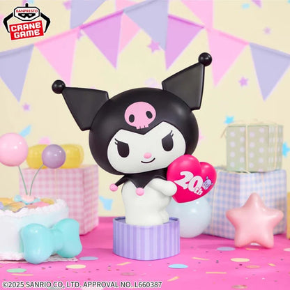 Kuromi 20th Anniversary Sanrio Sofvimantes Banpresto Figure Limited Edition