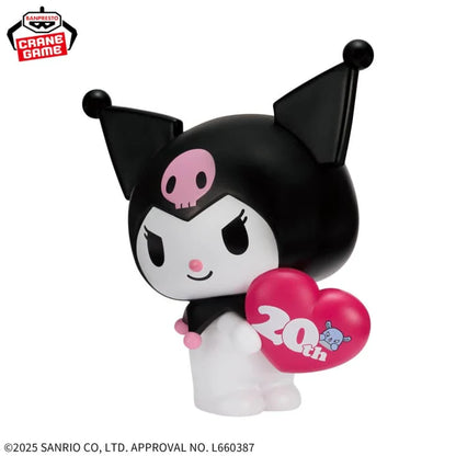 Kuromi 20th Anniversary Sanrio Sofvimantes Banpresto Figure Limited Edition