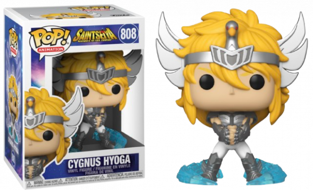 Set Saint Seiya 5 funko Pop 4" Seiya Shiryu Cygnus Shun Ikki