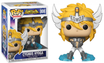 Set Saint Seiya 5 funko Pop 4" Seiya Shiryu Cygnus Shun Ikki