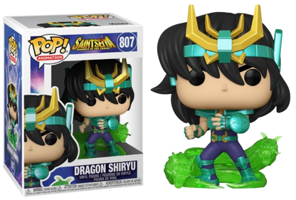Set Saint Seiya 5 funko Pop 4" Seiya Shiryu Cygnus Shun Ikki
