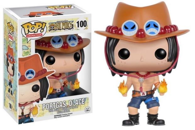 Portgas D. Ace 100 Onepiece Funko Pop 4"