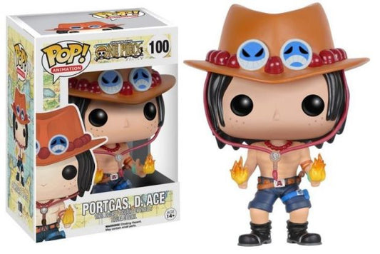 Portgas D. Ace 100 Onepiece Funko Pop 4"
