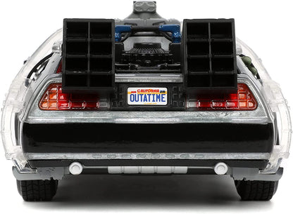 Delorean Back to the Future - Hollywood Rides 1:24 Jada Toys