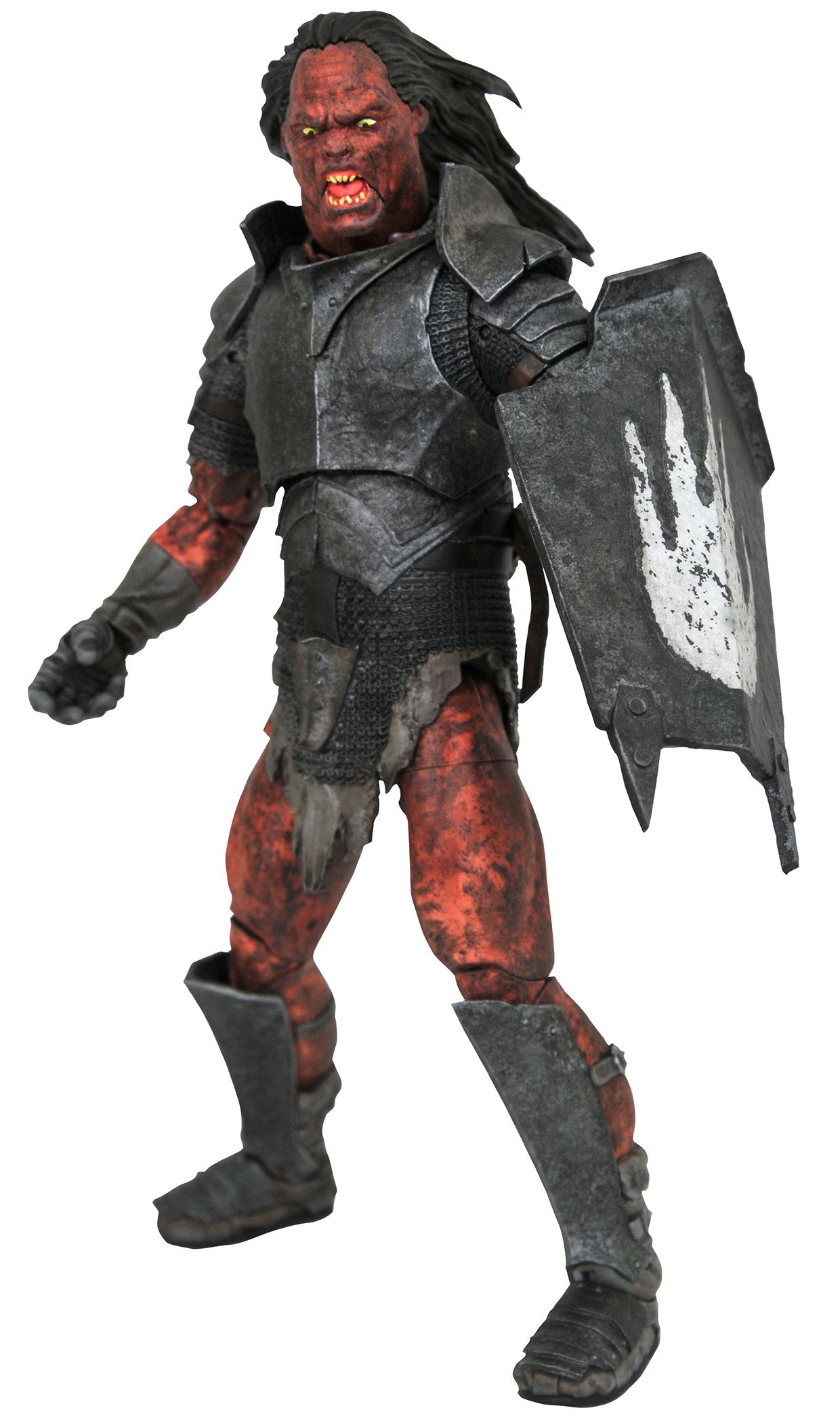 Uruk-hai Il Signore degli Anelli Action Figure - Diamond Select