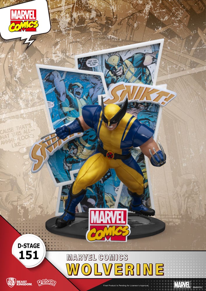 Wolverine Marvel Comics D-Stage 151 - X-Men Beast Kingdom