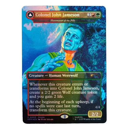 Hasbro Marvel Legends – Spider-Man Man Wolf con Carta Esclusiva Magic The Gathering