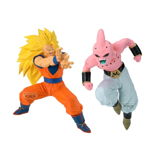 Goku Super Saiyan 3 Vs Kid Buu Match Makers Set - Dragon Ball Banpresto