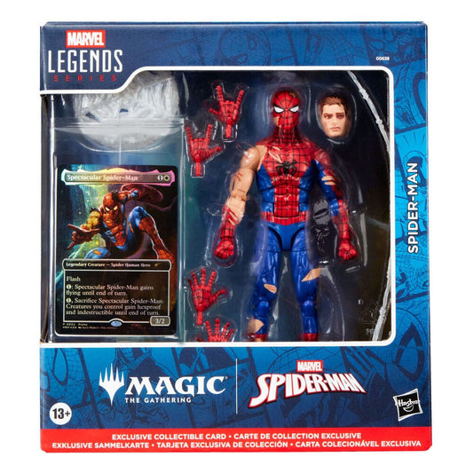 Hasbro Marvel Legends – Spider-Man con Carta Esclusiva Magic The Gathering