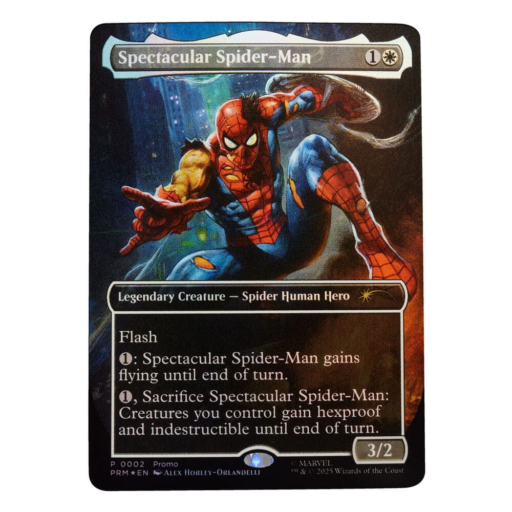 Hasbro Marvel Legends – Spider-Man con Carta Esclusiva Magic The Gathering