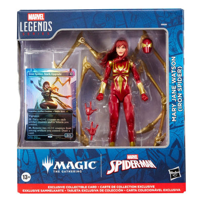 Hasbro Marvel Legends – Mary Jane Watson Iron Spider con Carta Esclusiva Magic The Gathering