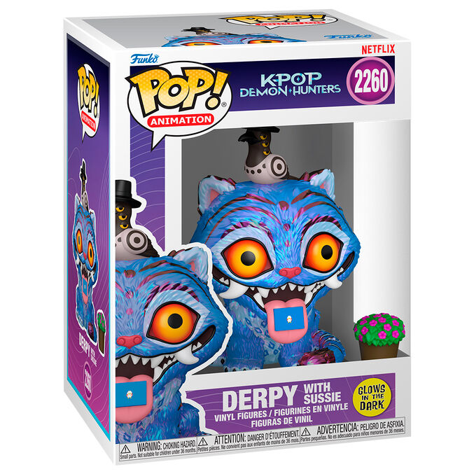Funko Pop Kpop Demon Hunters Derpy with Sussie Glow