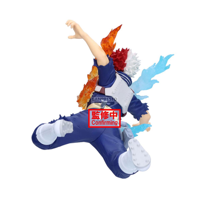 Shoto Todoroki The Amazing Heroes Plus My Hero Academia Banpresto Figure Ice Fire
