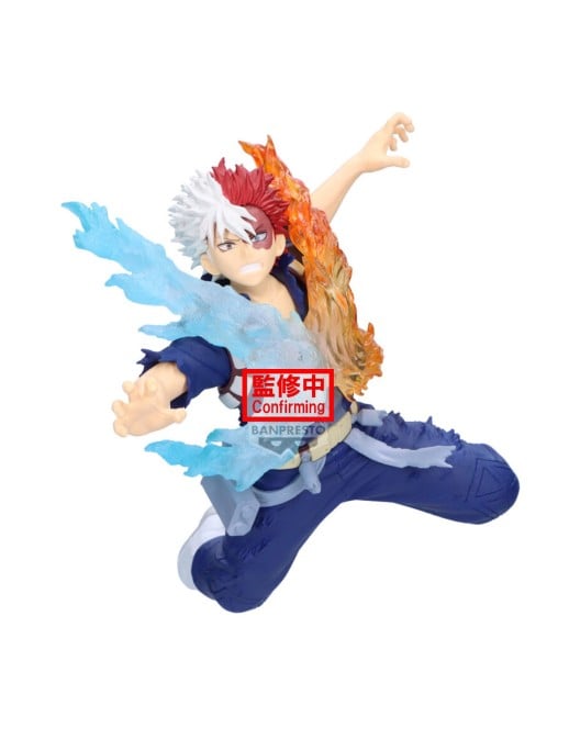 Shoto Todoroki The Amazing Heroes Plus My Hero Academia Banpresto Figure Ice Fire