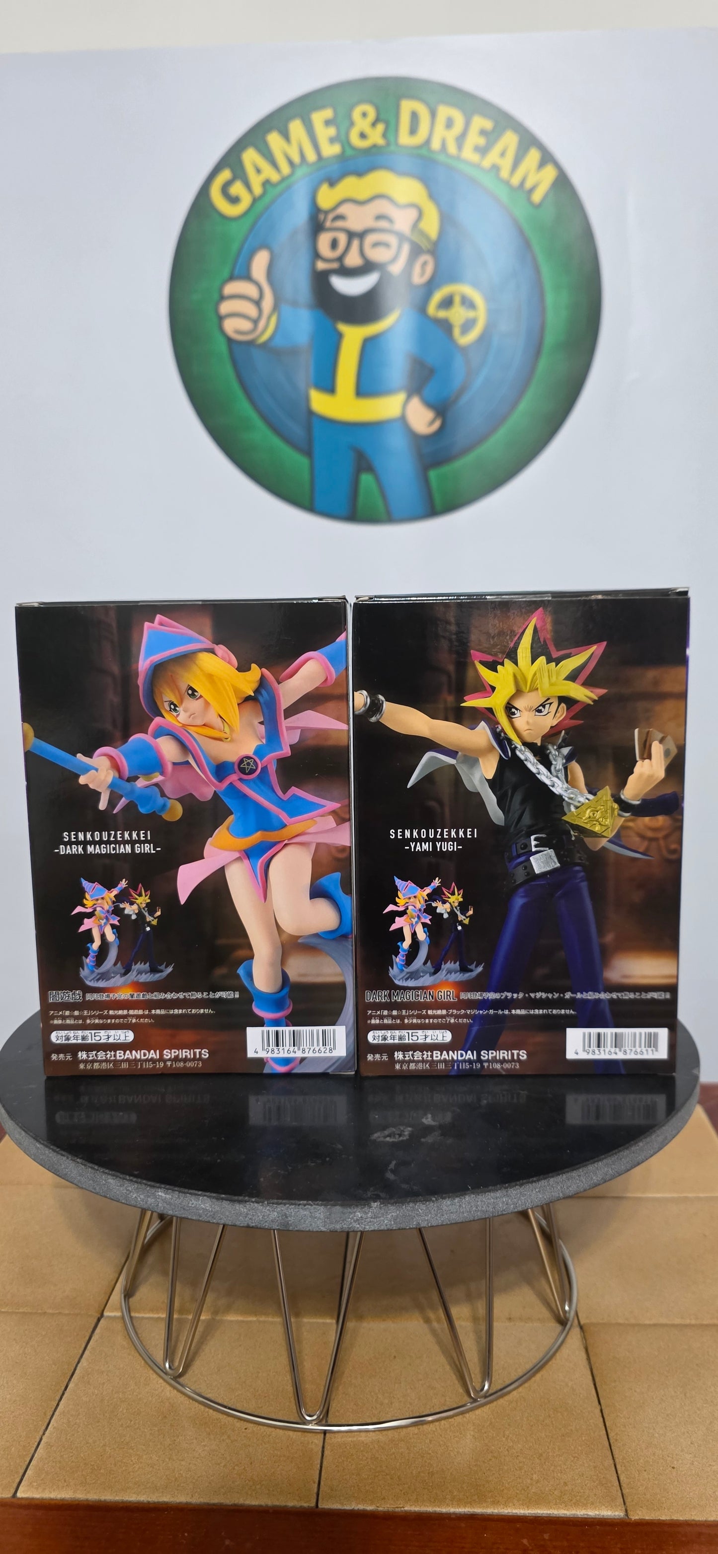 Yu-Gi-Oh Set Senkouzekkei Yugi Yami e Dark Magician Girl Banpresto Figure Duel Monsters