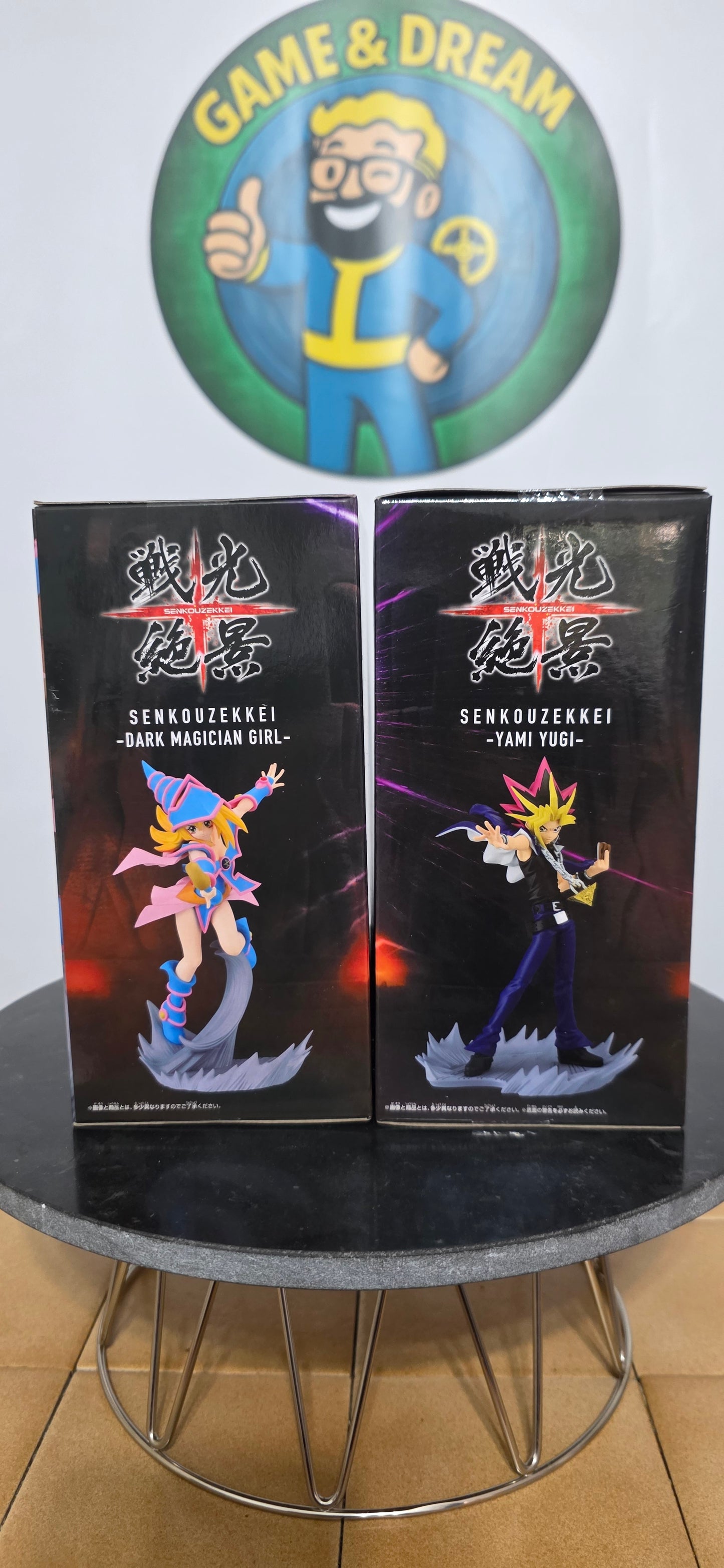 Yu-Gi-Oh Set Senkouzekkei Yugi Yami e Dark Magician Girl Banpresto Figure Duel Monsters