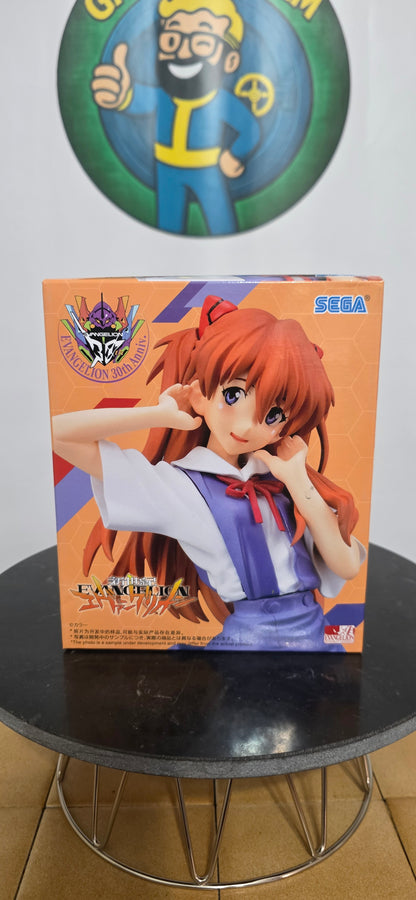 Asuka Soryu Langley School Dress Evangelion Sega Figure Neon Genesis Evangelion
